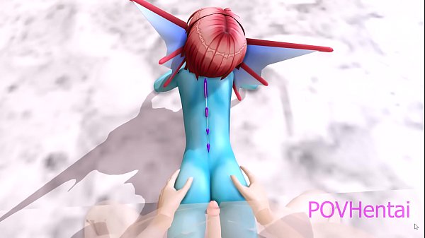 Fish girl BJ cowgirl (POVHentai)