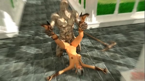 Mortal Cumbath. Monster Porn Parody