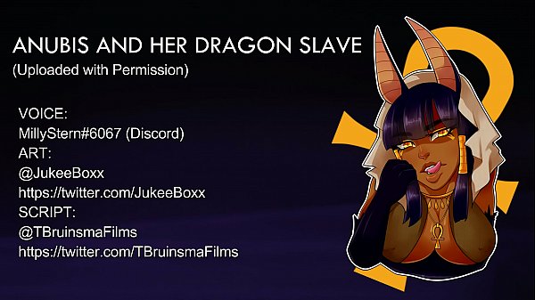 ANUBIS AND HER DRAGON SLAVE ASMR
