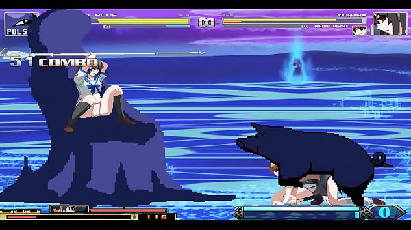 kuromaru plus VS Dengeki Bunko Fighting Climax 01 Hentai Mugen