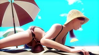 3D HENTAI FUTANARI – Lition- Head In The Sand