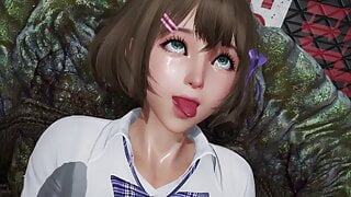 3D Tentacle Monster Breeds Waifu – Hentai Monster