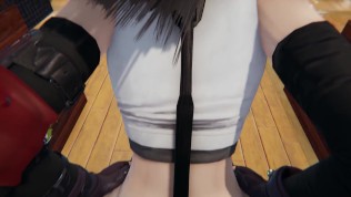 AI Syoujyo FF7 Tifa Pussy Licking Orgasm. Close up view, POV.