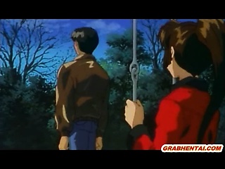 Anime caught and brutally hard fucked monster tentacles