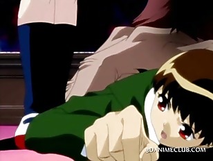 Big boobed anime cutie wrapped up in monster tentacles