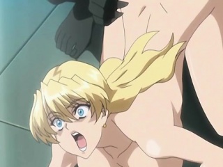 Busty anime hard fucked by lizard monster