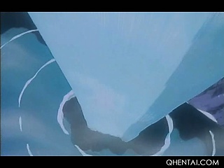 Busty hentai princess gets tiny cunt smashed by monster