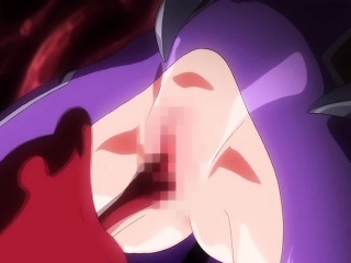 Caught hentai babe gets fucked by tentacles