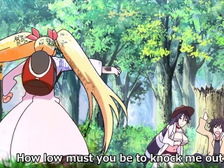 Caught hentai babes gets fondled and fucked by tentacles