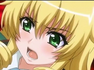 Caught hentai blondie gets brutally fucked by tentacles