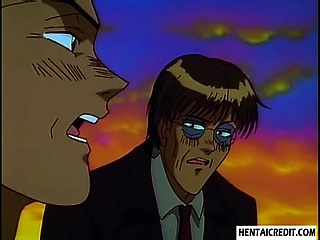 Caught hentai girls gets fucked rough by tentacles