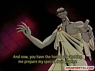 Caught hentai girls groupfucked by frogs monster