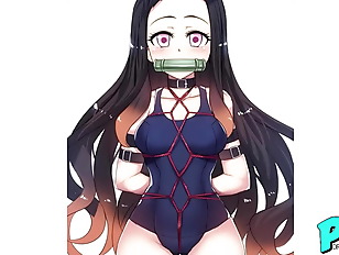 Demon slayer Hentai compilation