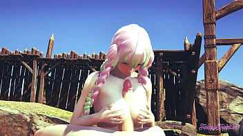 Demon Slayer – Point of view Mitsuri cunilinngus & titjob