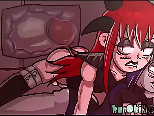 Devil lynn [demon rod thrust] vigorously into Ravens hero cunt … but Devil lynn seems unimpressed