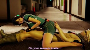 甜心选择2：性感的牛仔裤教官，从走廊的另一边走向我并跳一段热舞，然后请求我干她