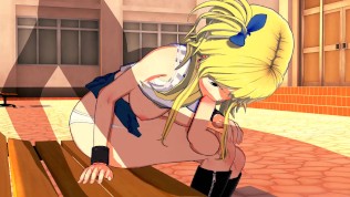 Fairy Tail – Lucy Heartfilia Titty Fuck Hentai