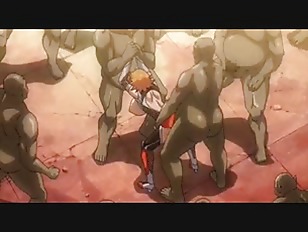 Hardcore Monster Hentai Gangbang