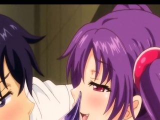 Hentai caught by tentacle and fucked busty coed