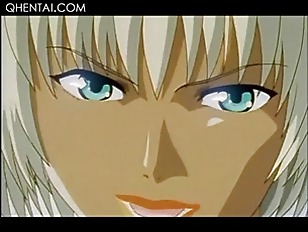 Hentai delicate girl taking monster tentacles deep in mouth