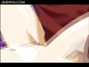 Hentai delicate girl taking monster tentacles deep in mouth