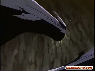 Hentai girl gets tentacles allhole fucked