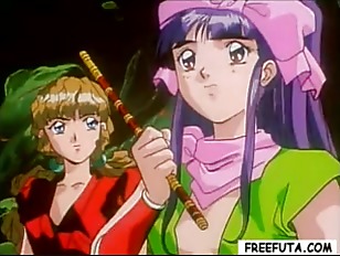 Hentai girls turns into monster