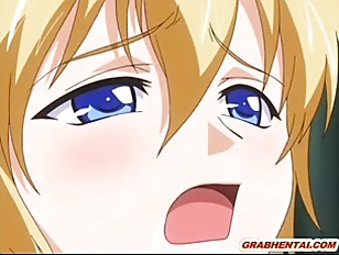 Hentai monster watching bigboobs anime hard fucked