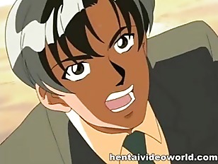 Hentai sex monster has hot fun with sex