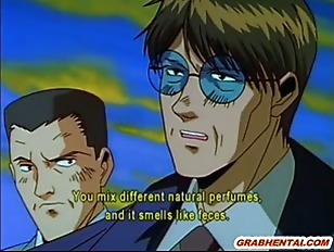 Hentai tentacles monster fucked in the city