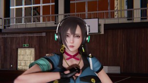 Honey Select 2:Sexy jeans instructor, turn around and ask me to fuck him