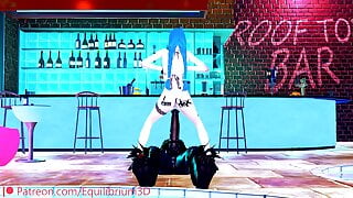 Jinx riding demon’s big cock