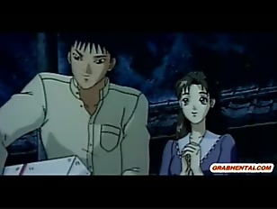 Maid anime caught and drilled by monster