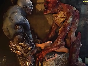 Massive Monsters and Depraved Creatures shagging 3D girls Rrostek Compilation