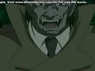 Monster with tentacles diddling babe