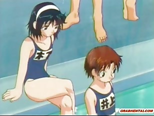 Muscular hentai monster hard fight