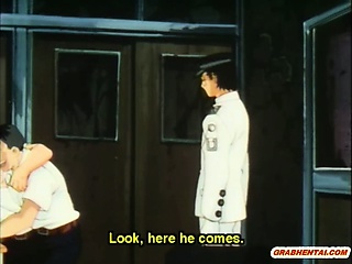 Muscular hentai monster hard fight