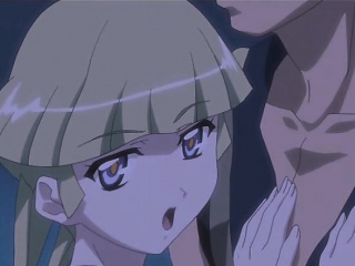 Pink haired hentai demon girl