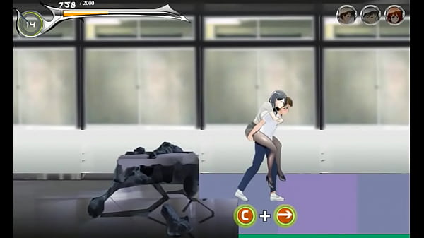 Pretty girl having sex with monsters men in Sc ground fantasy hentai game