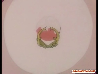 Redhead hentai caught and monster snakes fucked