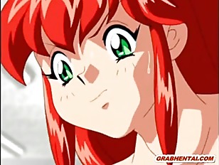 Redhead hentai hard tentacle