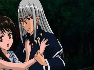 Redhead hentai with bigtits drilled allhole by monster tenta