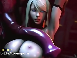 Samus Aran get Fucked by Alien Huge Dick