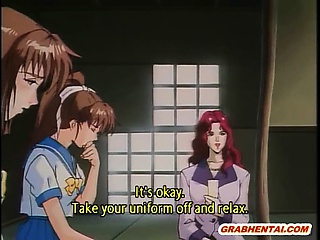 Schoolgirl hentai brutally monster fucking hard