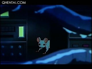 Sensual hentai nurse wrapped and pussy nailed by tentacles