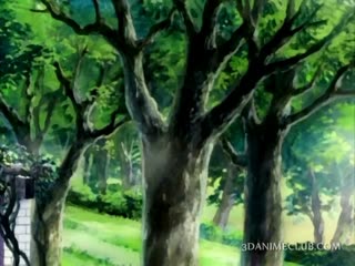 Teen anime girl becomes a sex slave wrapped in tentacles