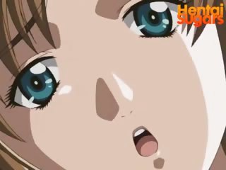 Tentacles penetrate this hentai babe’s fuck holes and fuck