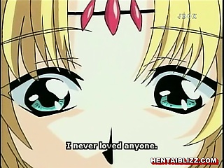 Tied up  hentai hard fucked by monster