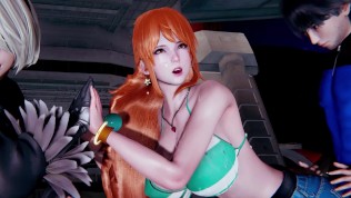 Tifa ~ Nami ~ 2B ~ Multiplayer Sex ~ Exclusive production