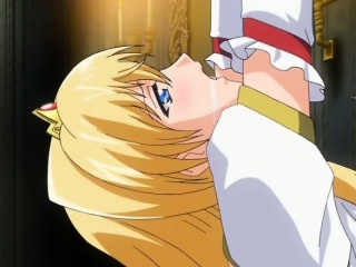 Two caught hentai girls gets fucked by monster